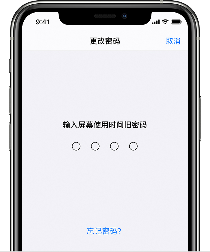 文昌苹果手机维修分享iOS 14 忘记屏幕使用时间密码怎么办 